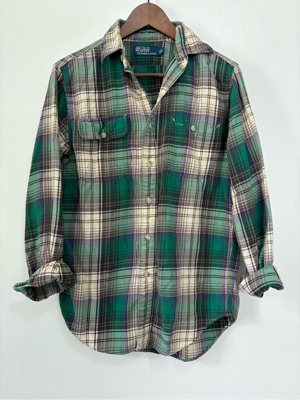Polo by Ralph Lauren Green Plaid Button-Down Shirt